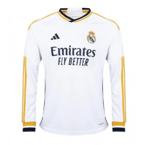 Maillot de foot Real Madrid Domicile 2023-24 Manche Longue